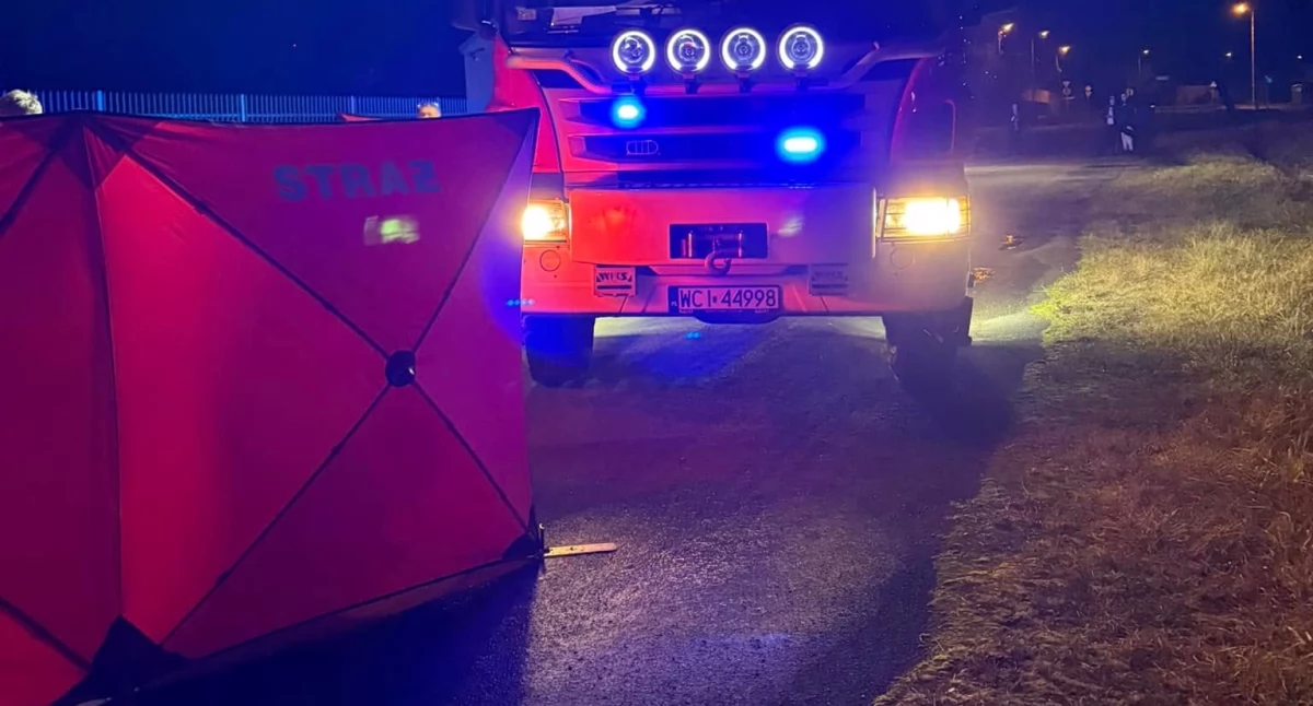 Leżał na ulicy bez funkcji życiowych. Dramatyczna akcja ratowników w powiecie ciechanowskim