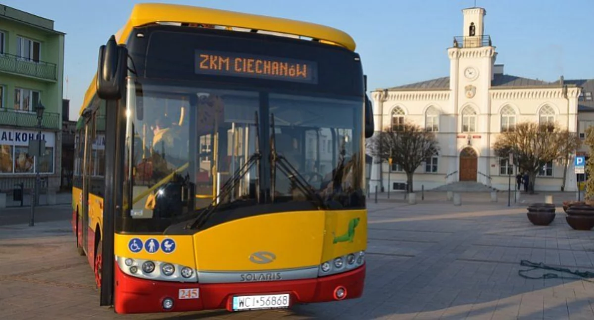 Autobus ZKM pojedzie z Ciechanowa do gminy Ojrzeń