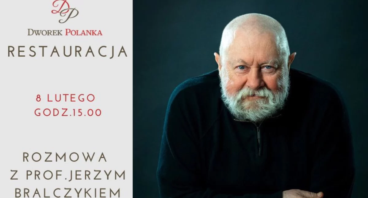 Spotkanie z prof. Jerzym Bralczykiem w Dworku Polanka