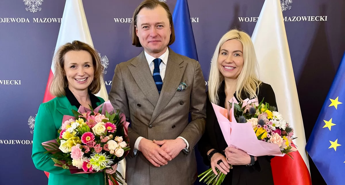 Dwie ciechanowianki z medalami od wojewody mazowieckiego [zdjęcia]