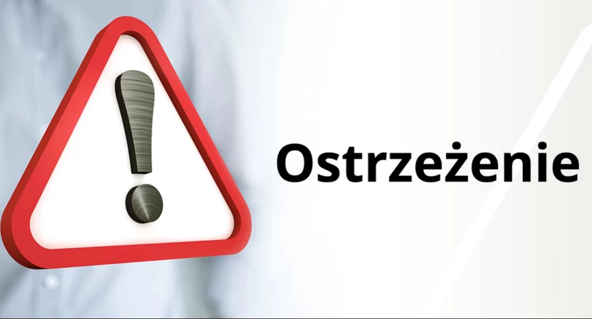 Alert pogodowy pierwszego stopnia w powiecie ciechanowskim