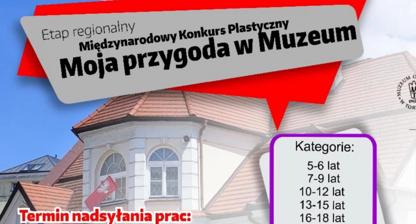 Międzynarodowy konkurs plastyczny dla dzieci i młodzieży „Moja Przygoda w Muzeum” – etap regionalny