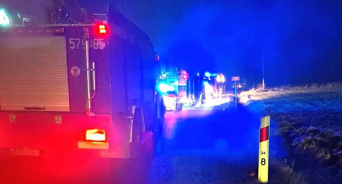 Tragiczny wypadek na drodze Ciechanów-Płońsk