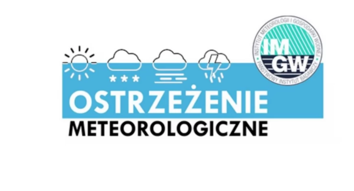 Ostrzeżenie pierwszego stopnia w powiecie ciechanowskim