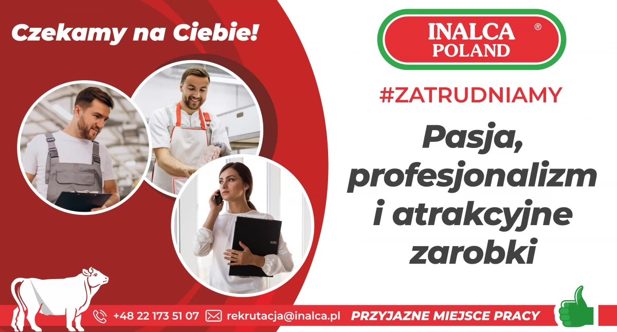 INALCA poszukuje pracowników