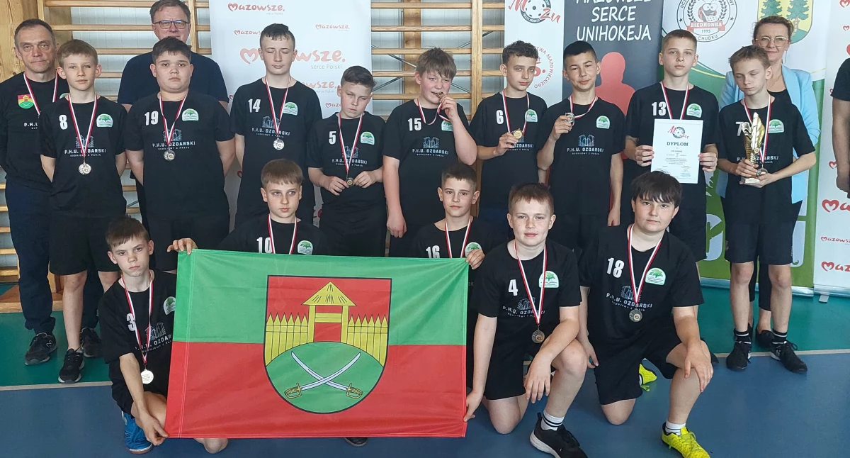 Drużyna z Sońska tuż za podium w Mazowieckiej Lidze Młodzików w unihokeja [zdjęcia]