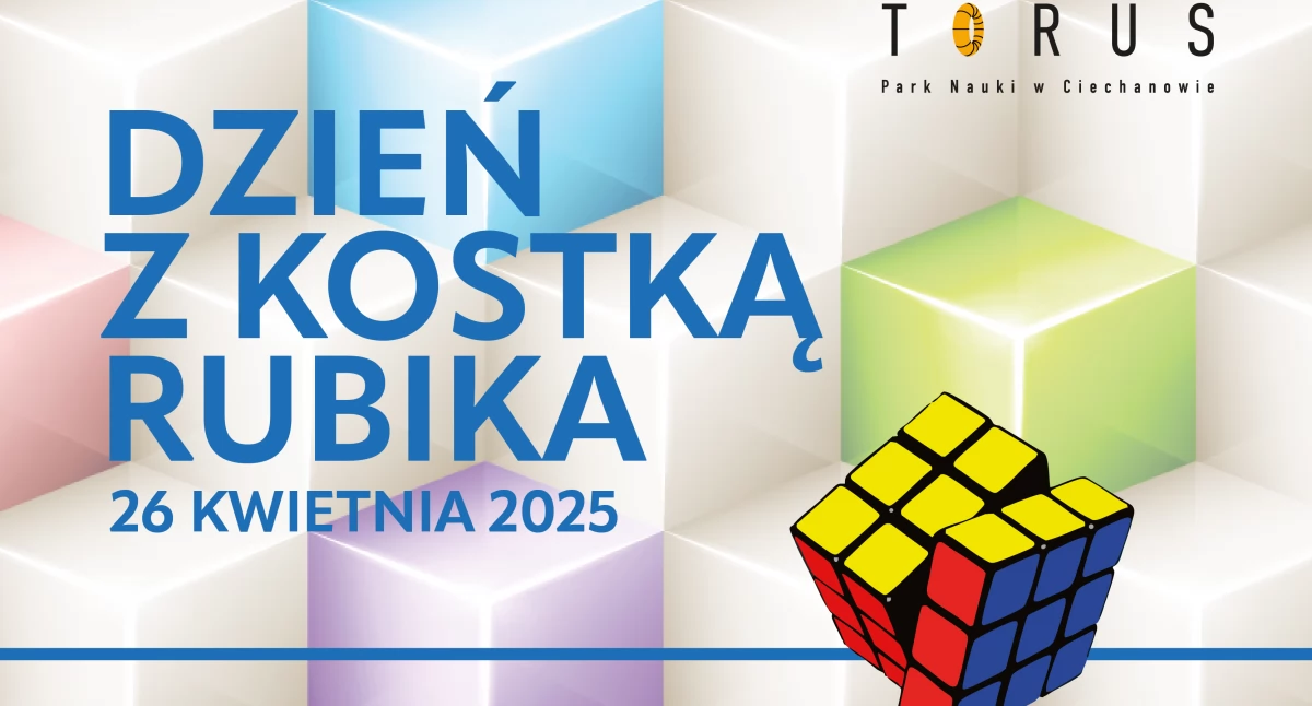 Dzień z Kostką Rubika w Ciechanowie. Trwają zapisy na turniej