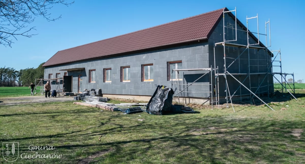 Ruszył remont świetlicy w gminie Ciechanów