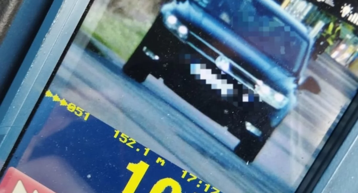 Kierowca volkswagena stracił prawo jazdy pod Ciechanowem