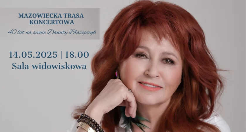 Koncert Danuty Błażejczyk w Ciechanowie