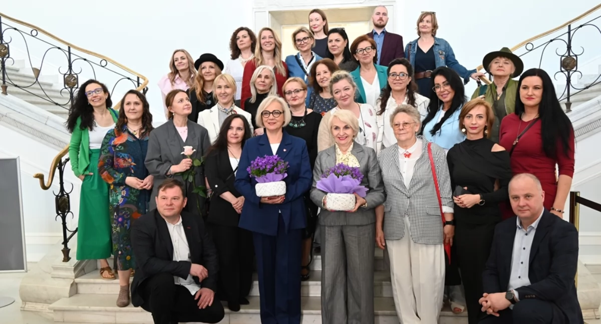 Ciechanowskie malarki w Sejmie [zdjęcia]