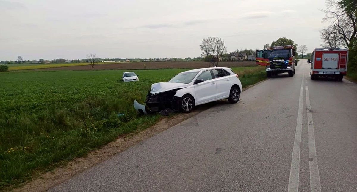 Dwie kobiety ranne w wypadku. Przyczyną nadmierna prędkość?