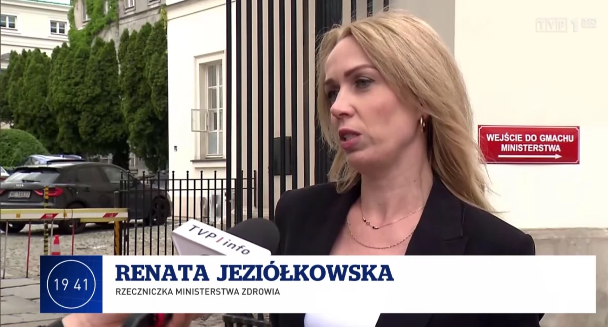 Ciechanowianka rzecznikiem prasowym Ministerstwa Zdrowia