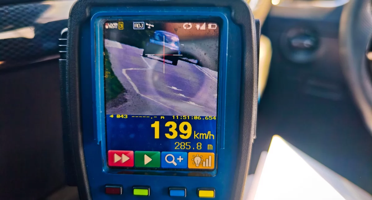 Pędził prawie 140 km/h przez teren zabudowany. Ciechanowianin zatrzymany przez grupę Speed