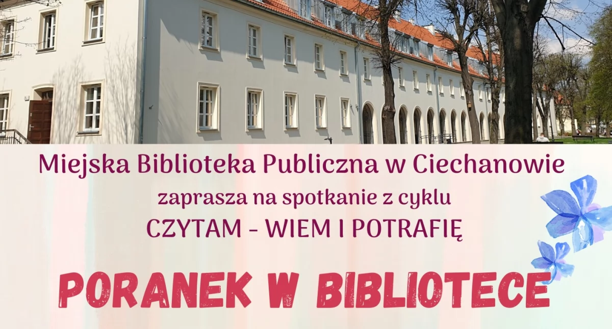 Kreatywnie w ciechanowskiej bibliotece