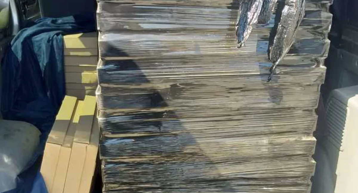 Przewoził nielegalny towar o wartości blisko 200 tysięcy złotych