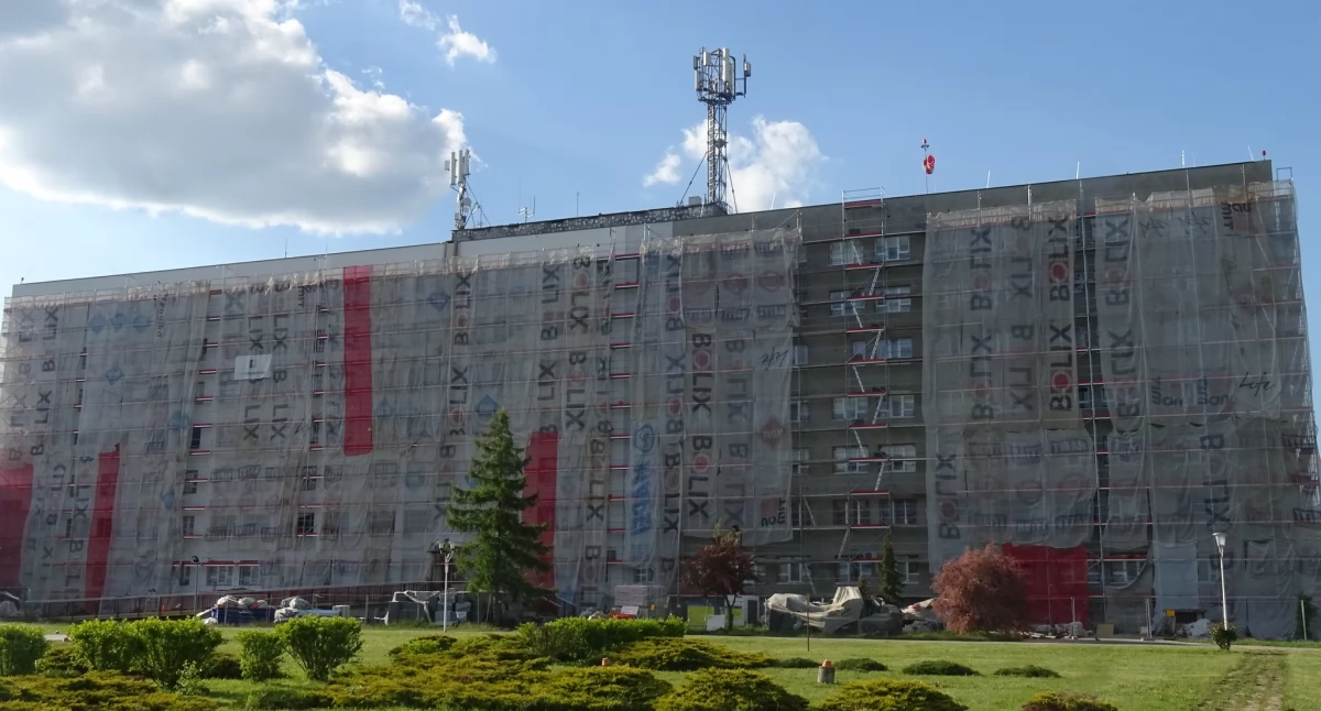 Miłośnicy ptaków interweniują: chronione gatunki w elewacji ciechanowskiego szpitala