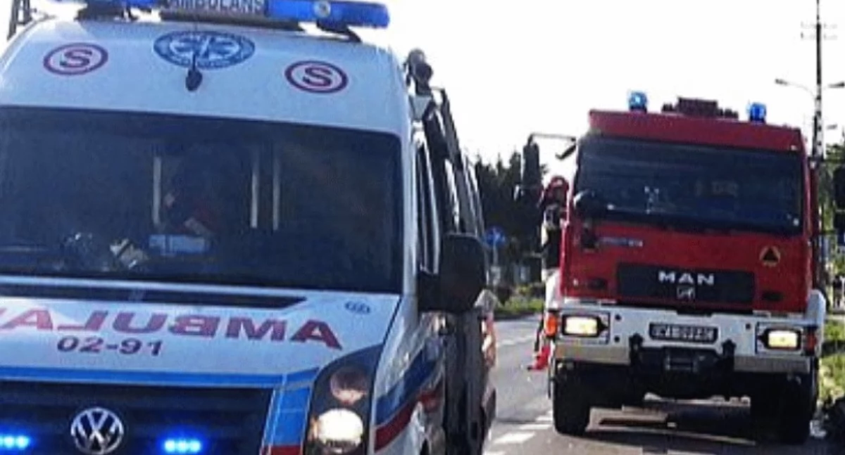 Nieprzytomna kobieta leżała na przystanku koło Ciechanowa. Z pomocą ruszyli świadkowie