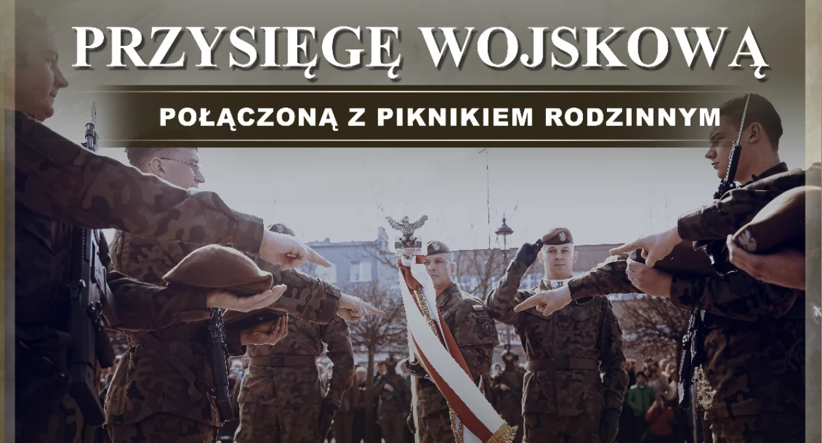 Przysięga Terytorialsów z rodzinnym piknikiem  w Opinogórze Górnej. Będą utrudnienia w ruchu