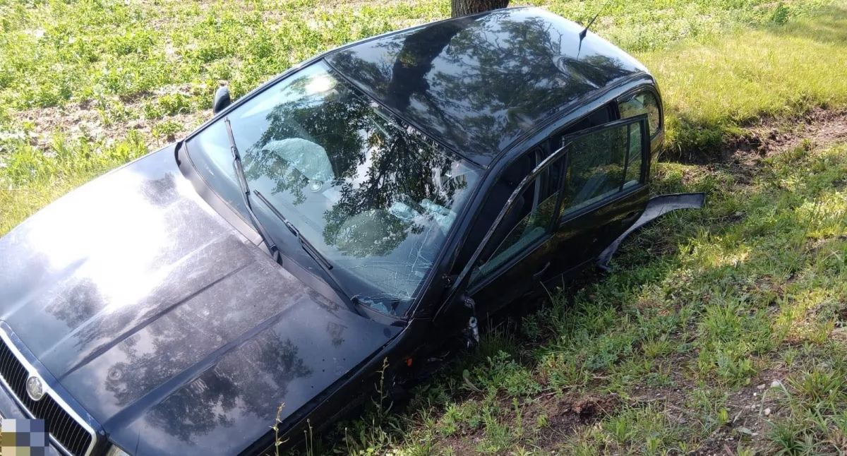 Z ostatniej chwili: Wypadek koło Ciechanowa. Droga jest zablokowana