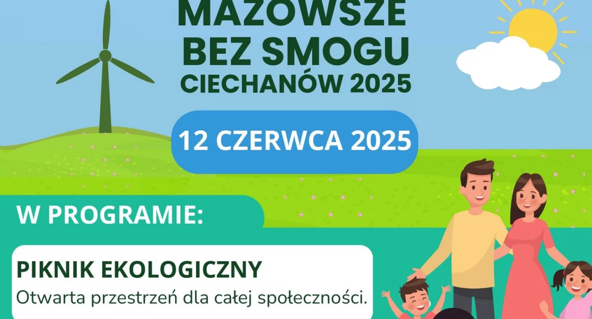 Piknik w Gumowie: głównym tematem projekt Mazowsze bez smogu