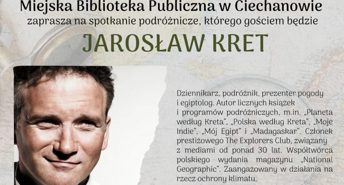 Spotkanie z Jarosławem Kretem w Ciechanowie
