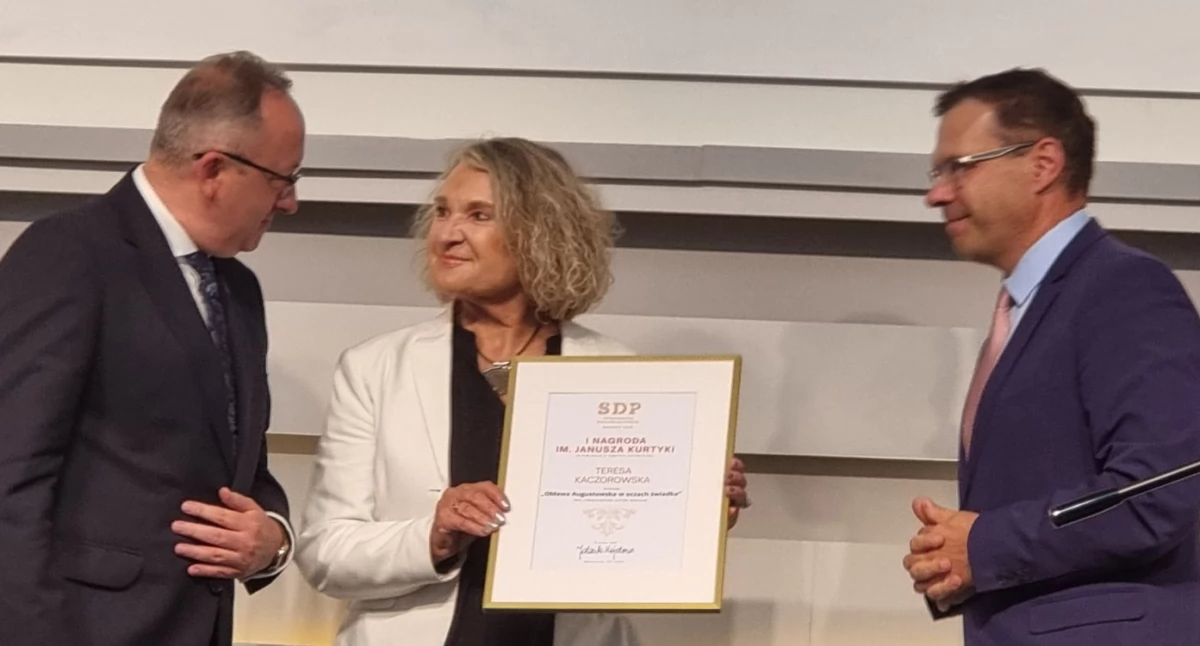 Ciechanowianka laureatką nagrody Stowarzyszenia Dziennikarzy Polskich