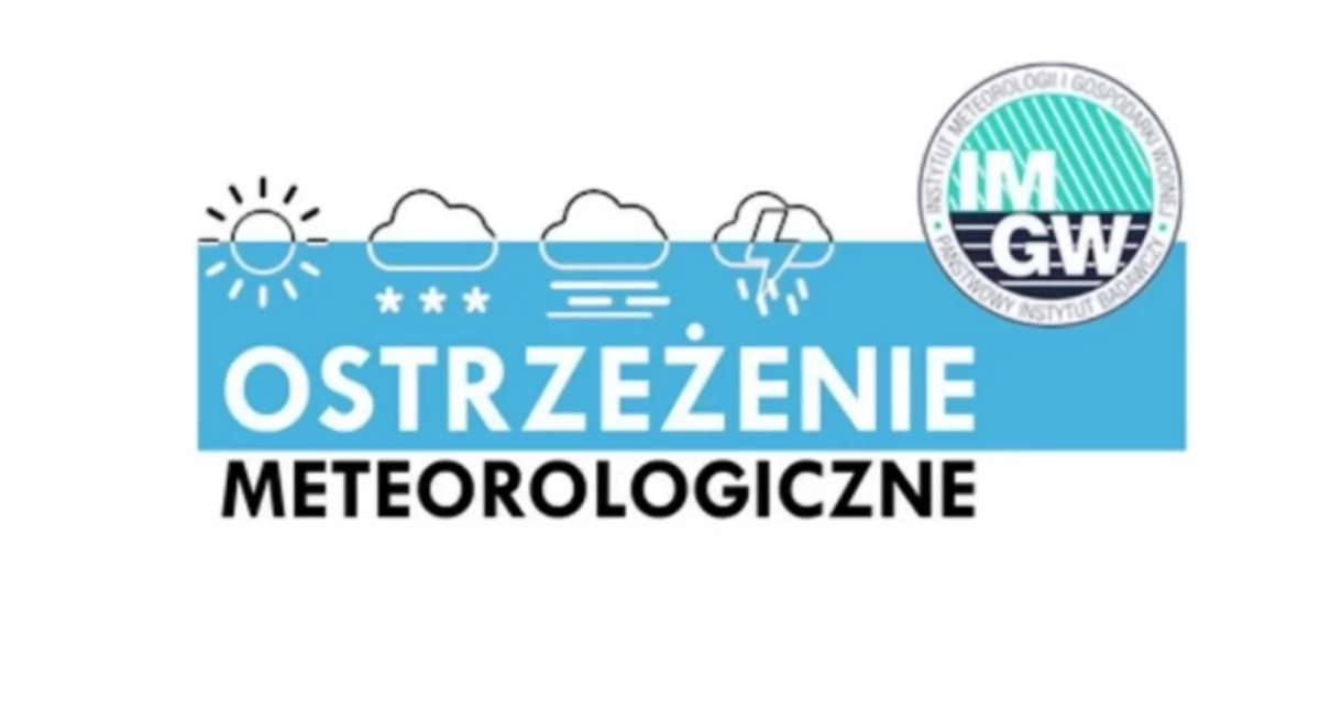 Ostrzeżenie pogodowe w powiecie ciechanowskim