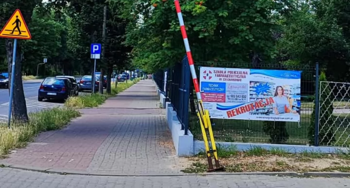 Wasze Info: Uważajcie na ten szlaban w Ciechanowie [zdjęcia]