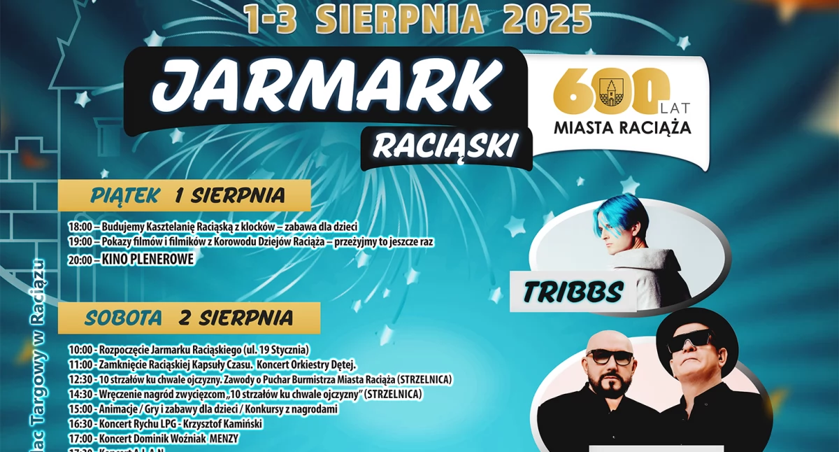 Przed nami XII Jarmark Raciąski 2025 