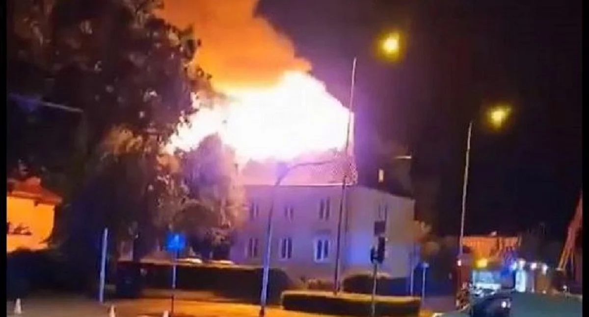 Pożar bloku na ul. Sienkiewicza w Ciechanowie - nowe ustalenia [wideo/zdjęcia]