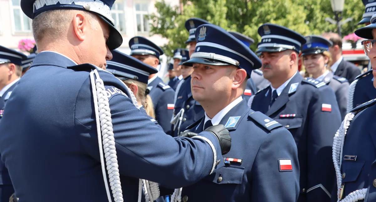 Medal dla komendanta policji w Ciechanowie