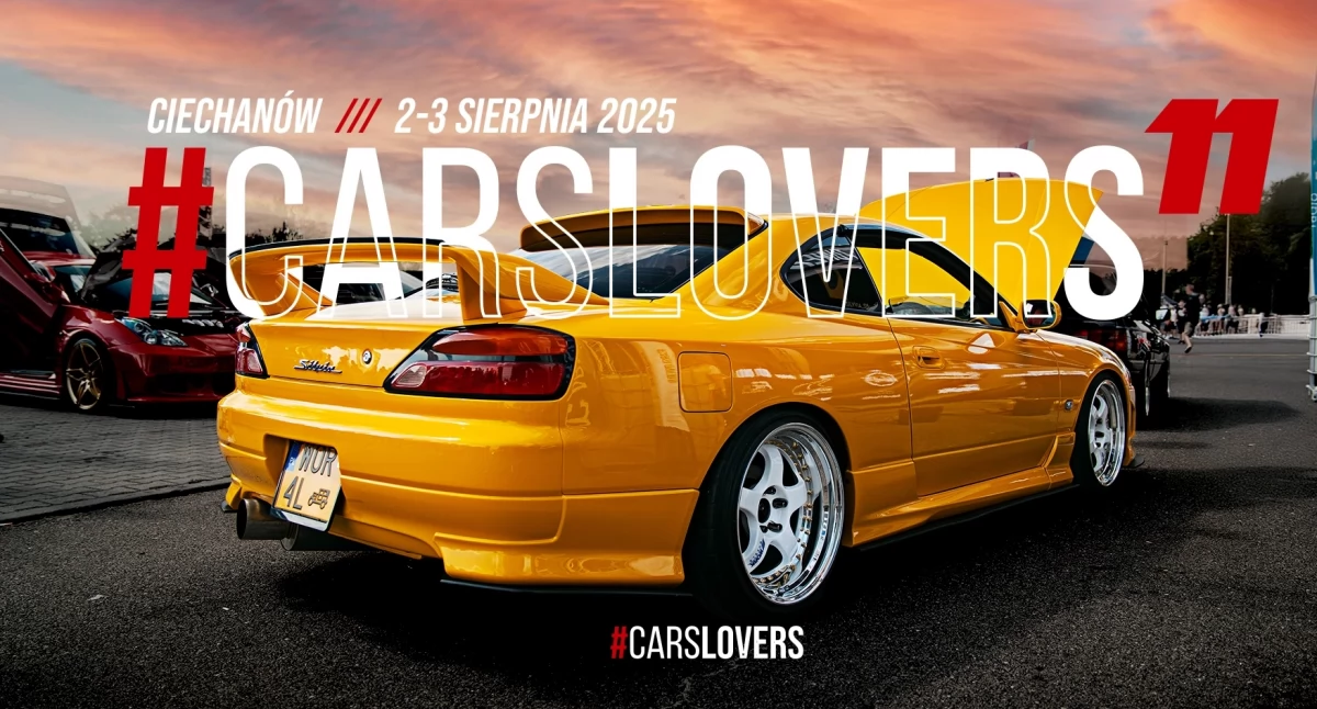 CarsLovers 2025 w Ciechanowie. Przed nami 11. edycja zlotu motoryzacyjnego
