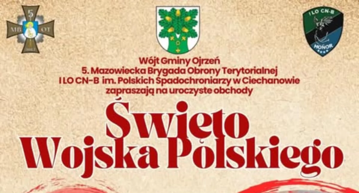 Pierwsza taka uroczystość w gminie Ojrzeń. Znamy program