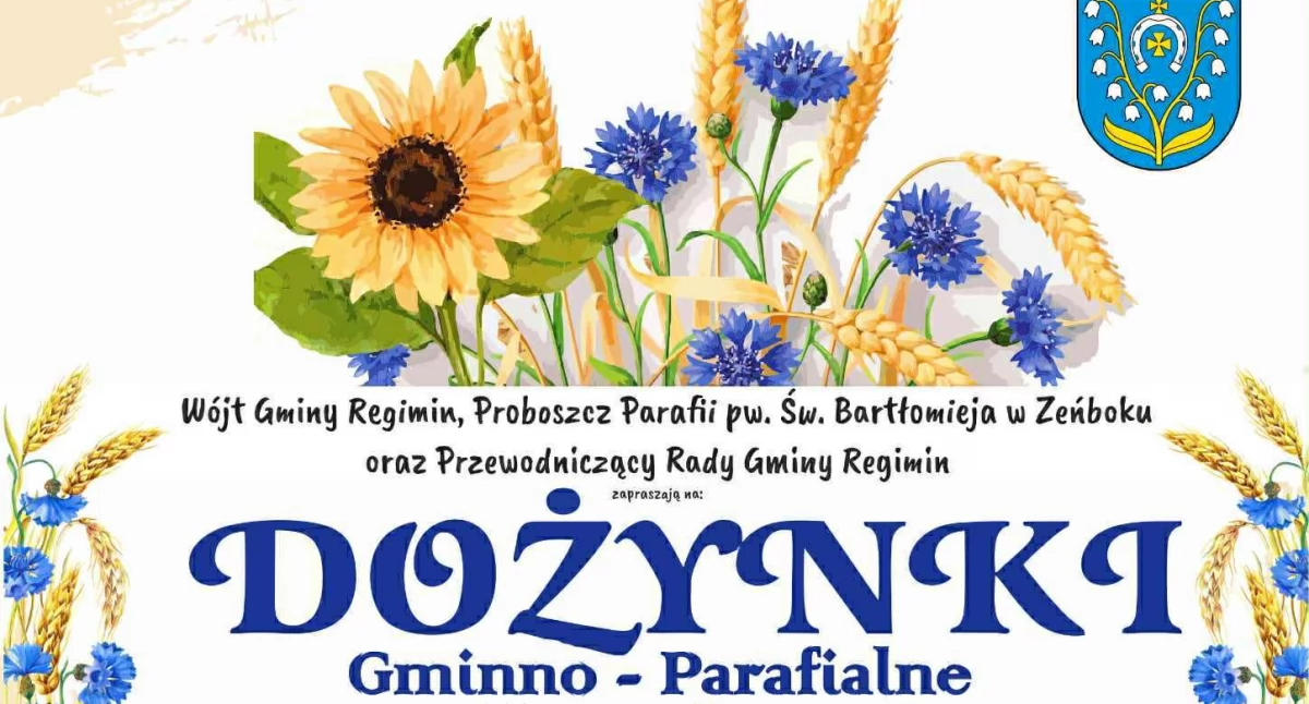 Bogaty program dożynek w gminie Regimin