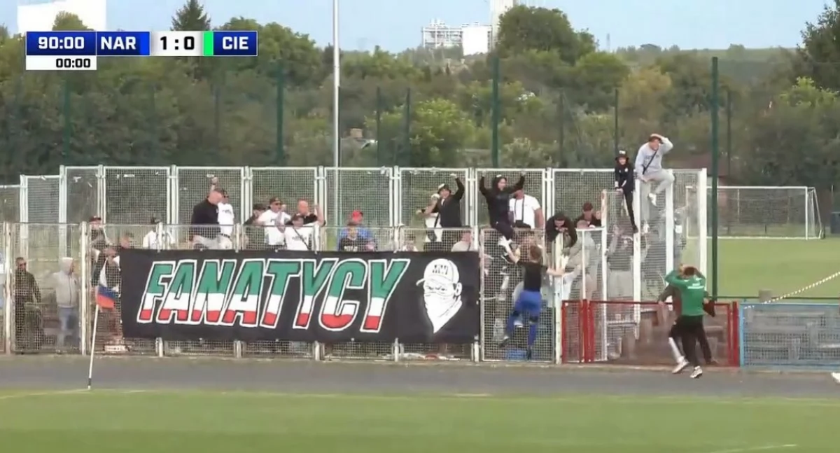 Gol bramkarza MKS-u Ciechanów w ostatniej akcji meczu! [wideo]