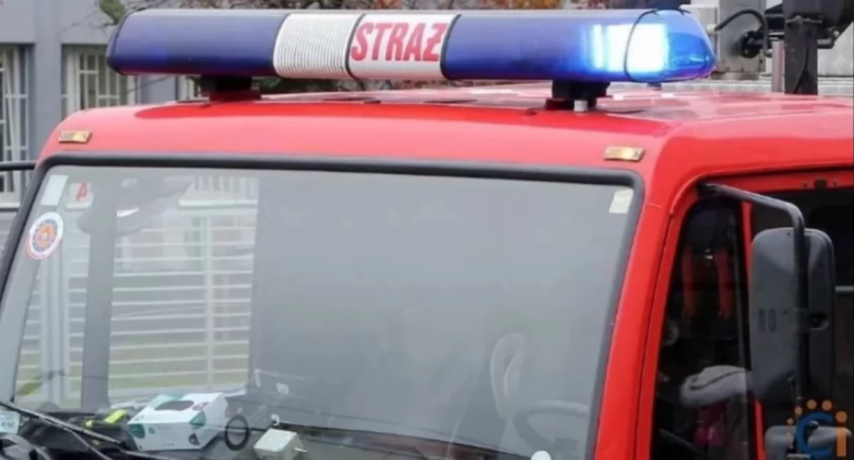 Akcja służb ratunkowych w bloku centrum Ciechanowa