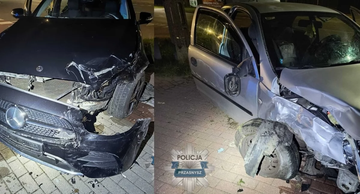 Nie ustąpiła pierwszeństwa. Młoda kobieta poszkodowana [zdjęcia]