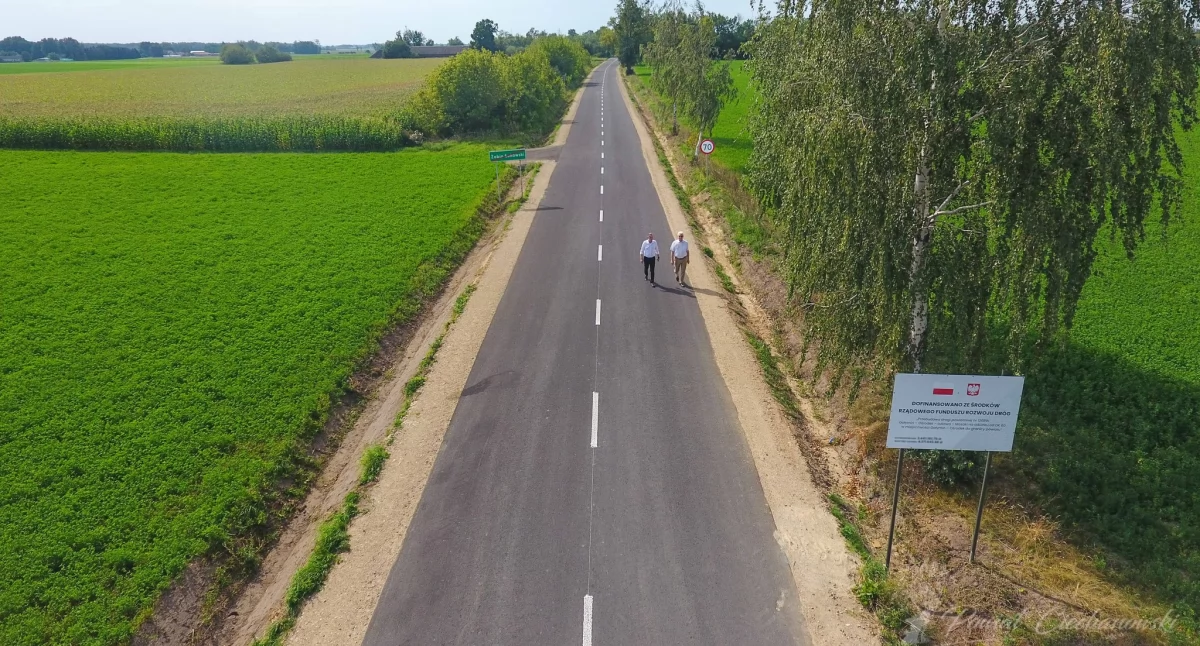 Przebudowali drogę w powiecie ciechanowskim. Kilkumilionowa inwestycja już gotowa [zdjęcia]