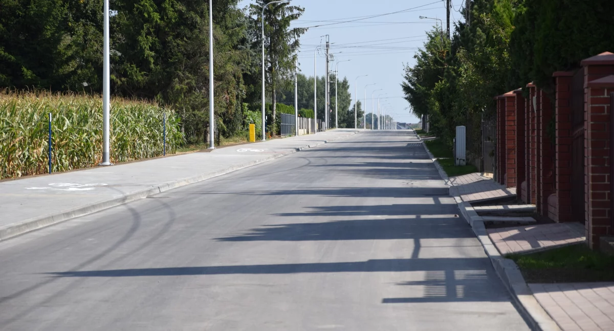 W gminie Ciechanów rozbudowali drogę za ponad 10 mln zł