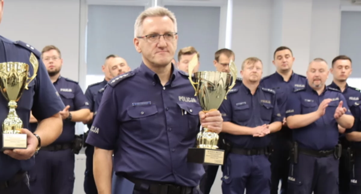Najlepszy kierownik rewiru dzielnicowych na Mazowszu pełni służbę w Ciechanowie [wideo/zdjęcia]