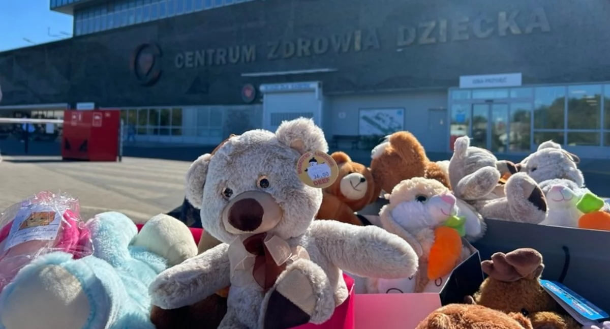 Przedszkolaki z Ciechanowa zebrały 100 maskotek dla chorych dzieci [zdjęcia]