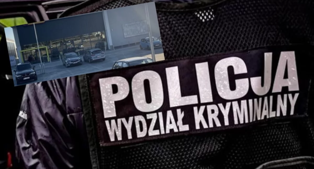 [TYLKO U NAS] Strzały w markecie w Ciechanowie. Policja zatrzymała 19-latka