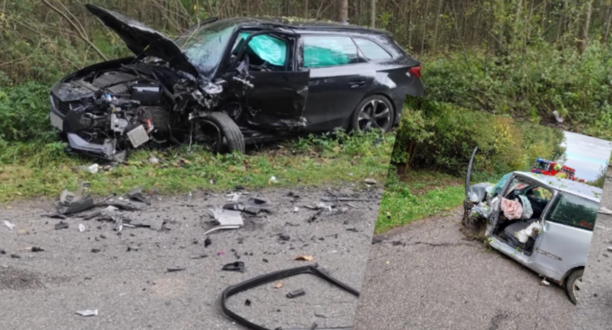 Tragiczny wypadek na drodze. Jeden z kierowców zginął na miejscu zdarzenia