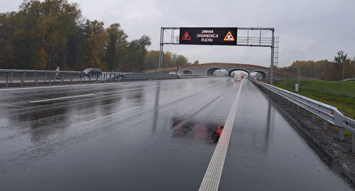 Szybciej autem do stolicy. Kierowcy mogą korzystać z kolejnego odcinka trasy S7