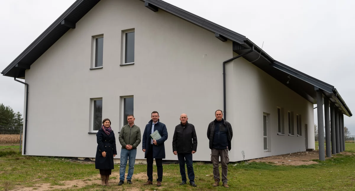 Świetlica w gminie Ojrzeń zyskała nowy wygląd 