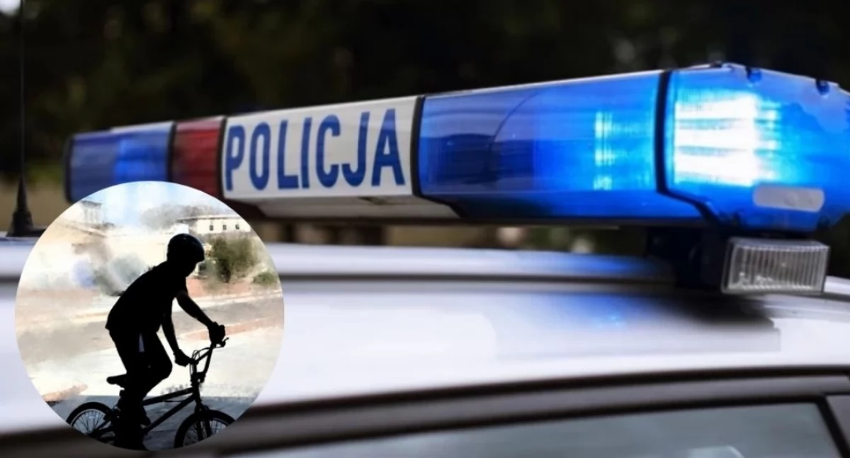 Nastolatek ruszył na rowerze do internetowej sympatii. Bez odblasków i oświetlenia, trasą ekspresową
