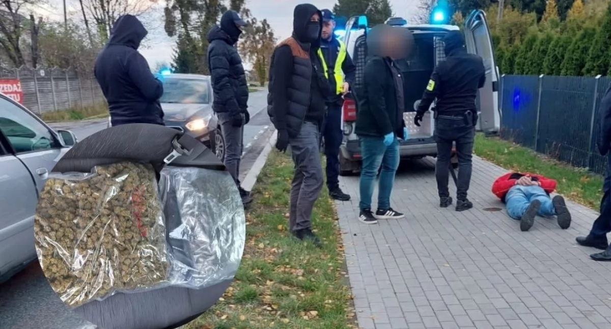 Akcja kryminalnych: dwie osoby zatrzymane, ponad 4 kg przejętych narkotyków [zdjęcia]