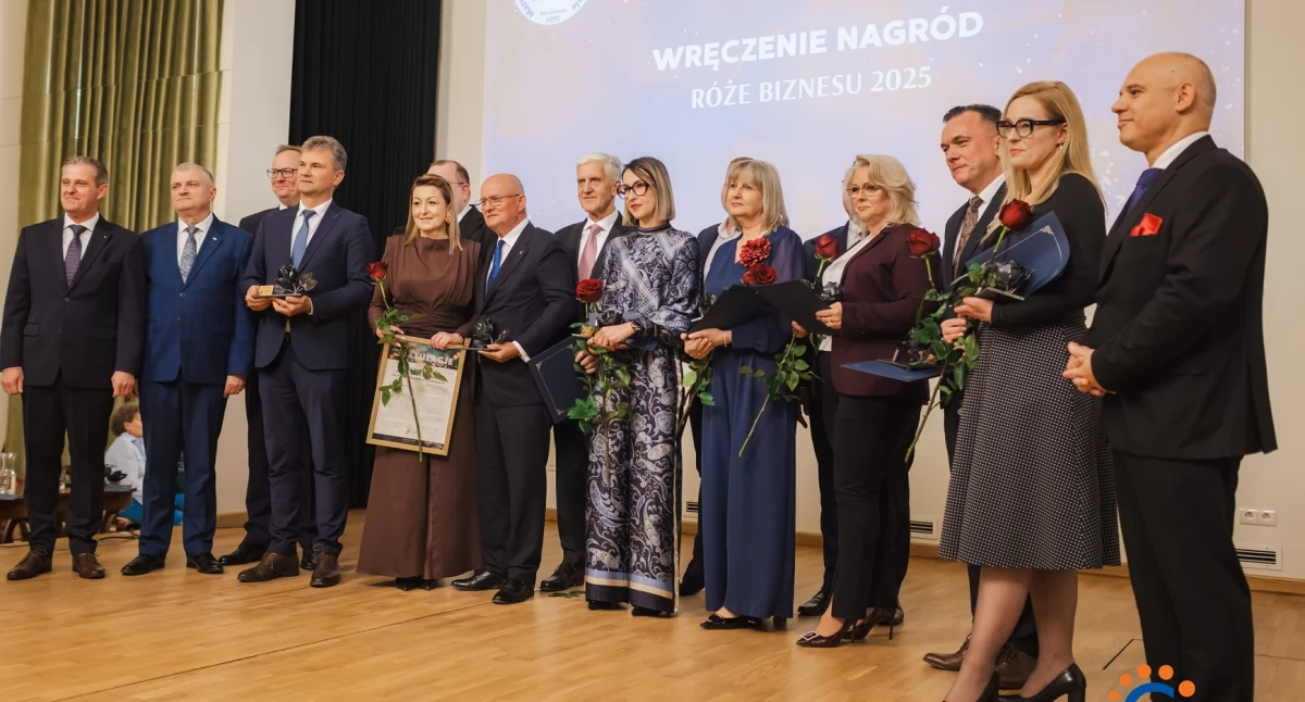 Róże Biznesu 2025 rozdane! Relacja z gali w Opinogórze [zdjęcia]