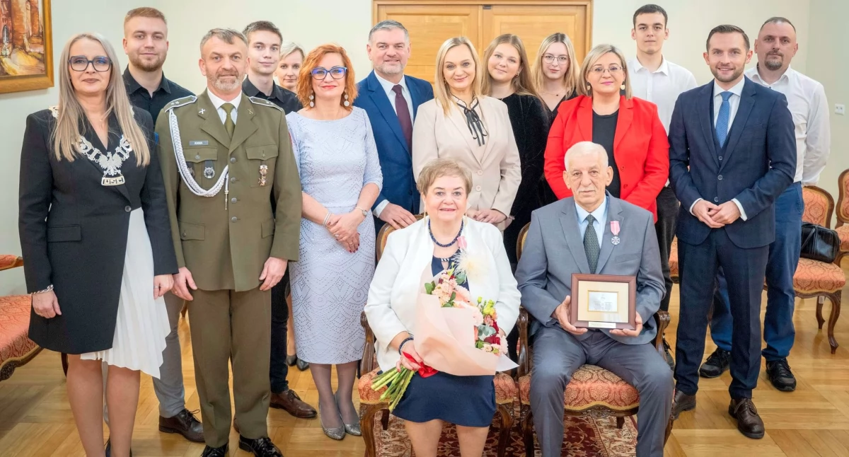 Złote gody w Ciechanowie. Medale dla czterech par [zdjęcia]